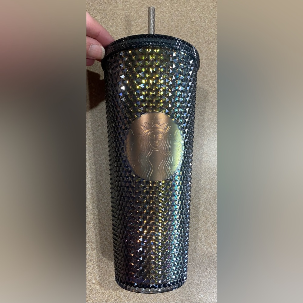 New Starbucks 2020 Black Unicorn Studded Venti Tumbler